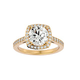 Halo Diamond Ring 2.00ct - Fenom & Co.