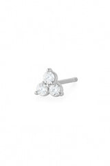 3-Stone Diamond Earrings 0.6ct - Fenom & Co.