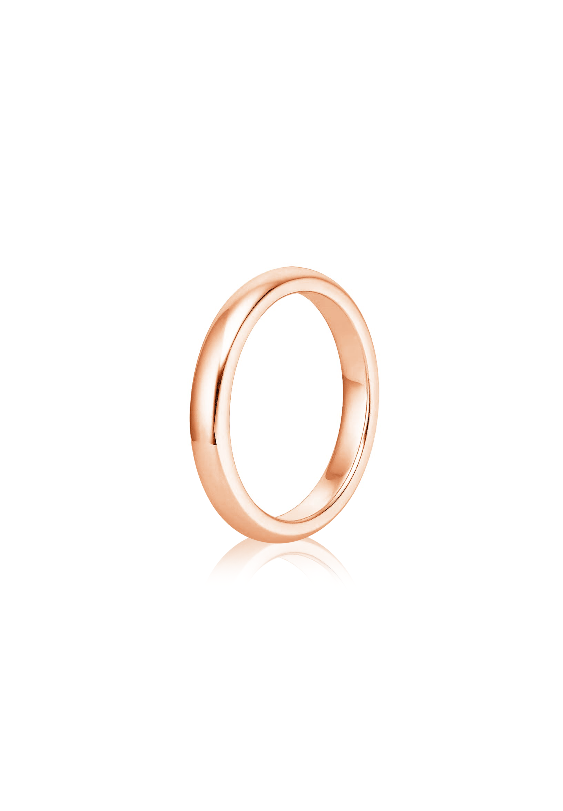 Comfort Solid Gold Ring (3mm) - Fenom & Co.