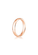 Comfort Solid Gold Ring (4mm) - Fenom & Co.