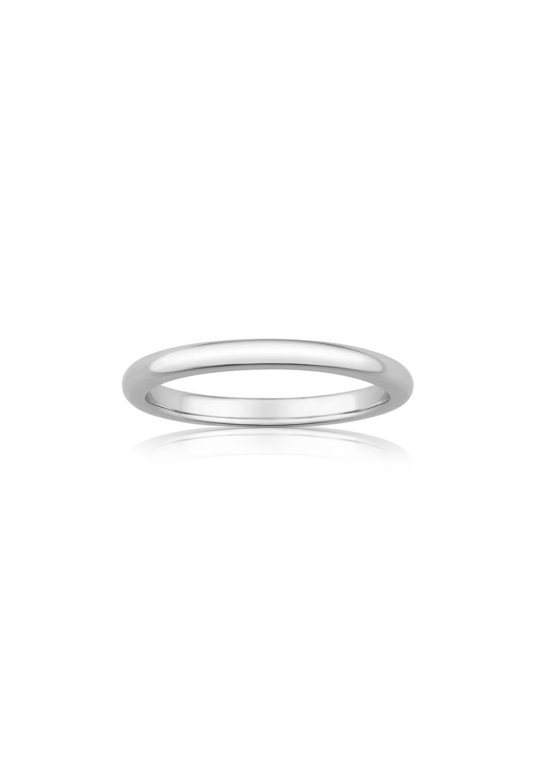 Comfort Solid Gold Ring (2mm) - Fenom & Co.