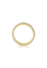 Diamond Dome Ring (3 Row) - Fenom & Co.
