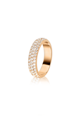 Diamond Dome Ring (3 Row) - Fenom & Co.