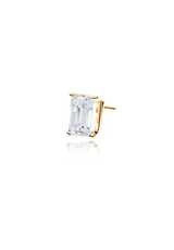 Emerald Cut Diamond Earrings 1.0 Carat - Fenom & Co.