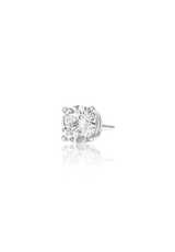 Round Cut Diamond Earrings 1.0 Carat - Fenom & Co.