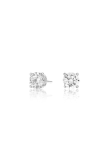 Round Cut Diamond Earrings 1.0 Carat - Fenom & Co.