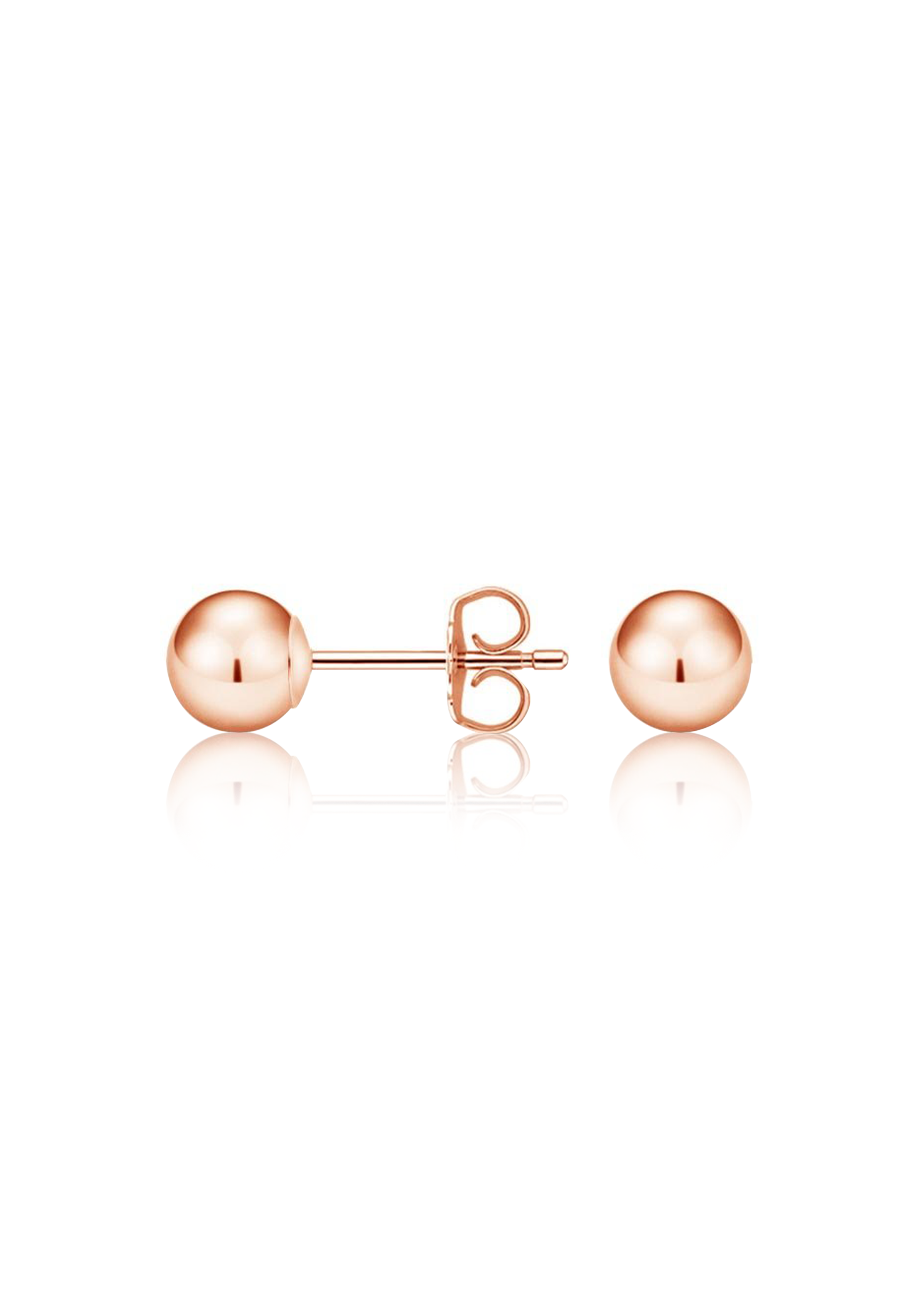 Solid Gold Ball Studded Earrings - Fenom & Co.