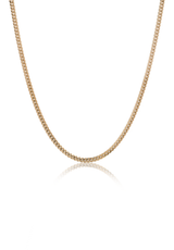Solid Gold Cuban Link Chain (2mm) - Fenom & Co.