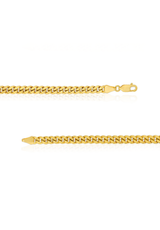 Solid Gold Cuban Link Chain (4mm) - Fenom & Co.