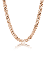 Solid Gold Cuban Link Chain (6mm) - Fenom & Co.