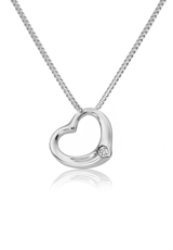 Solid Gold Mini Heart Pendant - Fenom & Co.