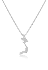Solid Gold Vietnam Pendant - Fenom & Co.