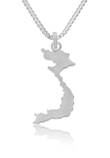 Solid Gold Vietnam Pendant - Fenom & Co.