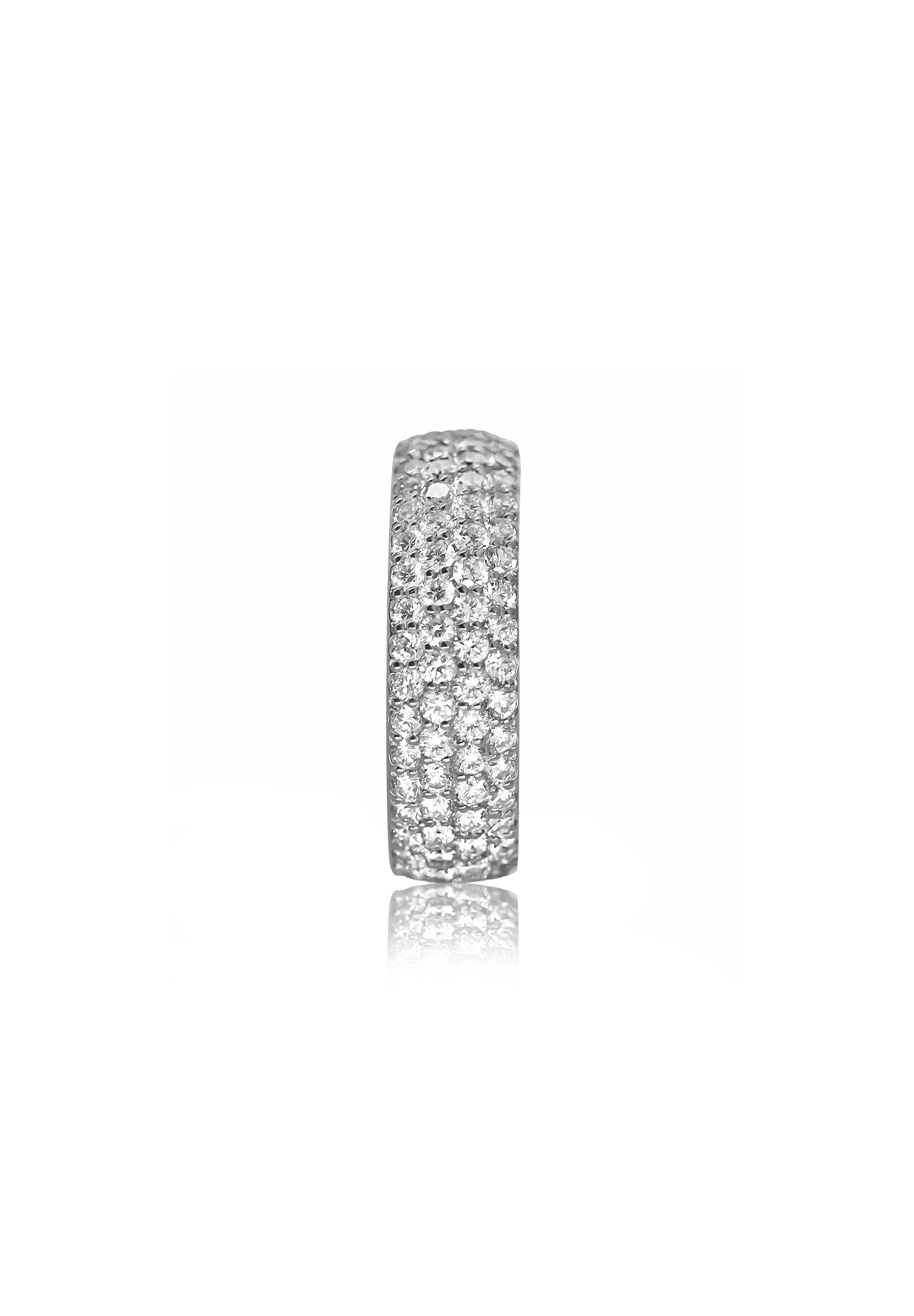 Diamond Dome Ring 4 Row - Fenom & Co.