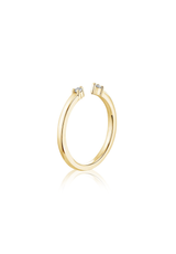 Martini 3-Prong Diamond Solid Gold Ring - Fenom & Co.