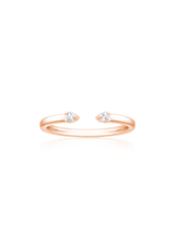 Martini 3-Prong Diamond Solid Gold Ring - Fenom & Co.