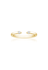 Martini 3-Prong Diamond Solid Gold Ring - Fenom & Co.