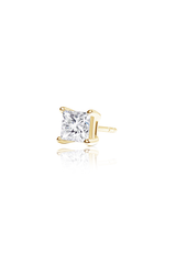 Princess Cut Diamond Earrings 1.0 Carat - Fenom & Co.
