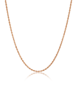 Solid Gold Rope Chain (1.5mm) - Fenom & Co.