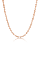 Solid Gold Rope Chain (2.5mm) - Fenom & Co.