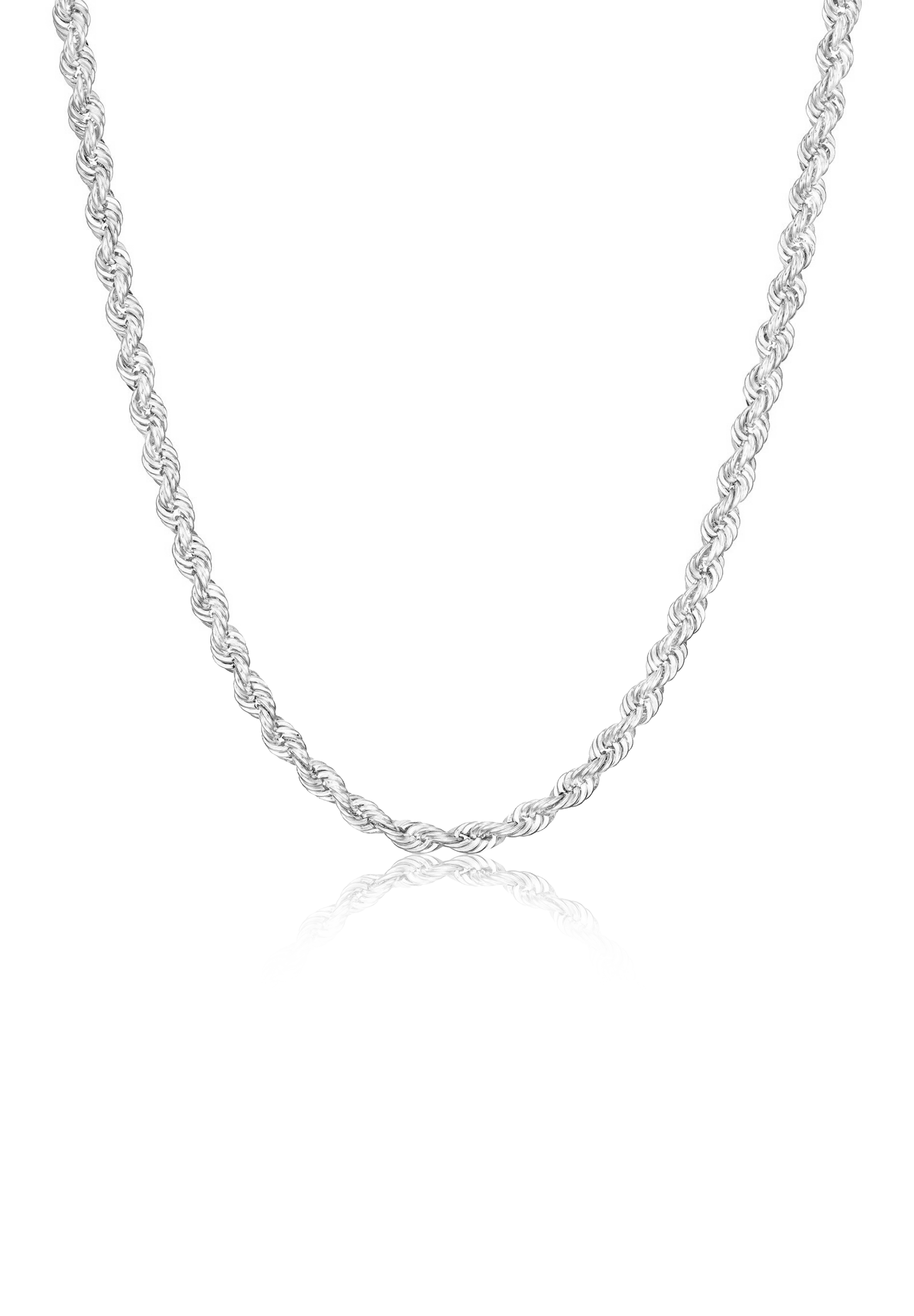 Solid Gold Rope Chain (2.5mm) - Fenom & Co.