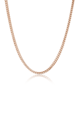 Solid Gold Diamond Cut Franco Chain (1.5mm) - Fenom & Co.