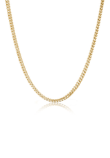 Solid Gold Diamond Cut Franco Chain (2mm) - Fenom & Co.